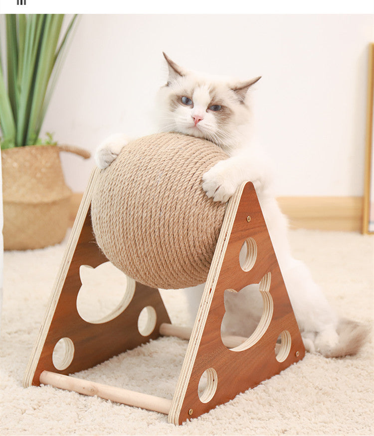 Cat Climbing Scratching Board