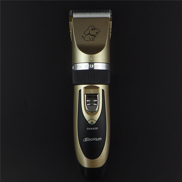 Professional Electric Pet Dog Hair Trimmer Rechargeable Animal Grooming Clippers Cat Shaver Haitcut Machine 110-240V AC