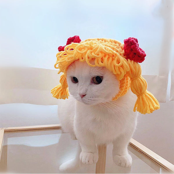 Pomeranian Cat Hat