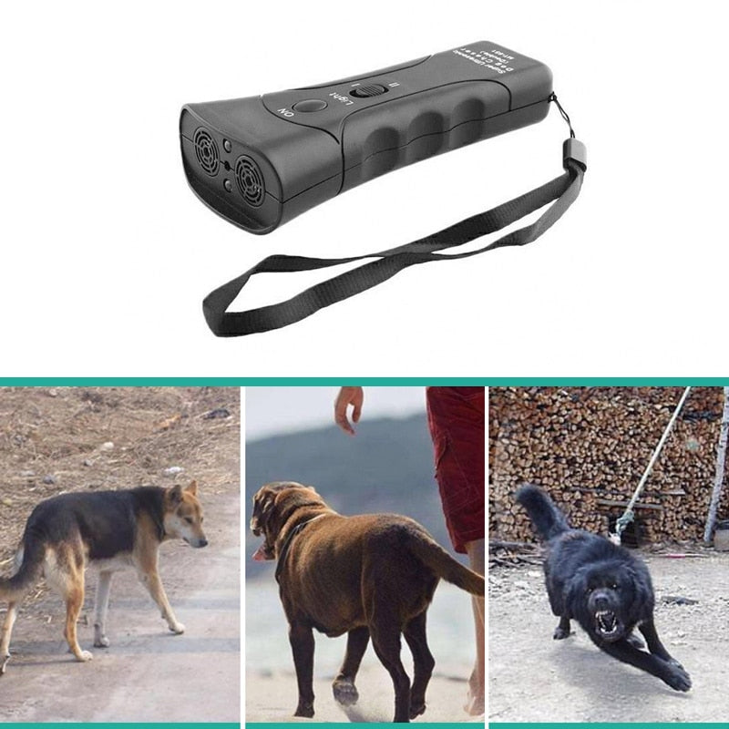 Ultrasonic Dog Repeller Control Trainer Device
