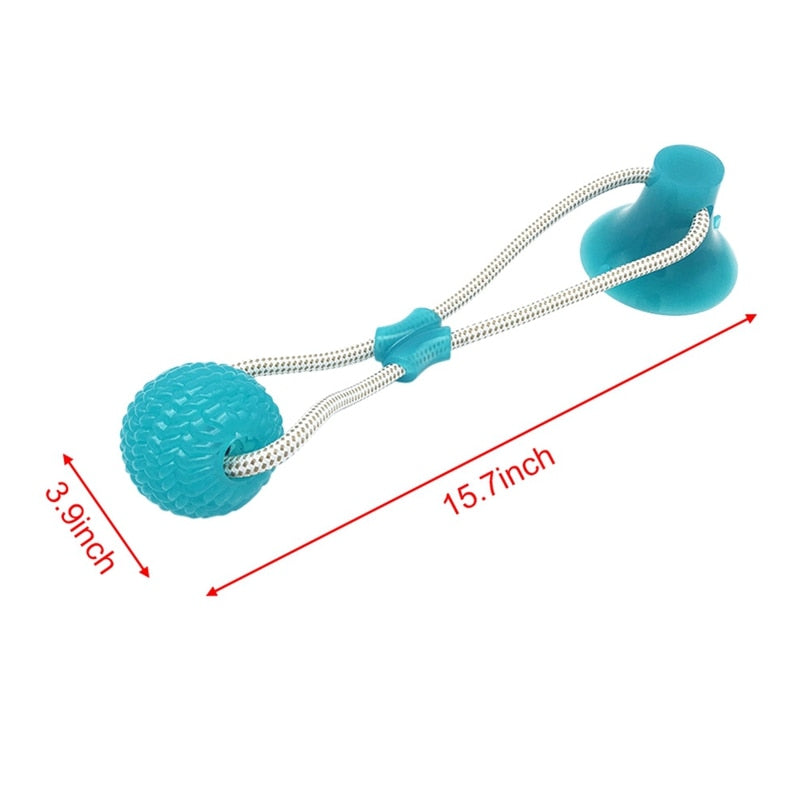 Suction Cup Rubber Dog Chew Toys