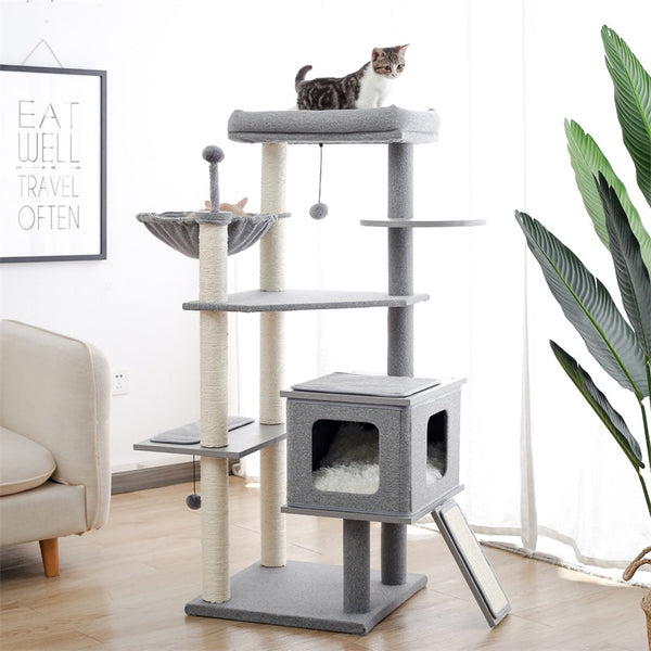 Luxury Modern Cat Tree Tower