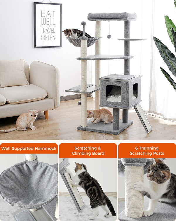 Luxury Modern Cat Tree Tower