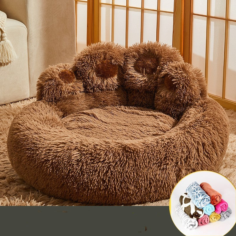 Super Cozy Pet Paw Bed