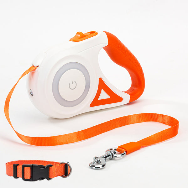Retractable Dog Leash and Collar