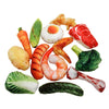 Food Veggie Plush Pet Toys